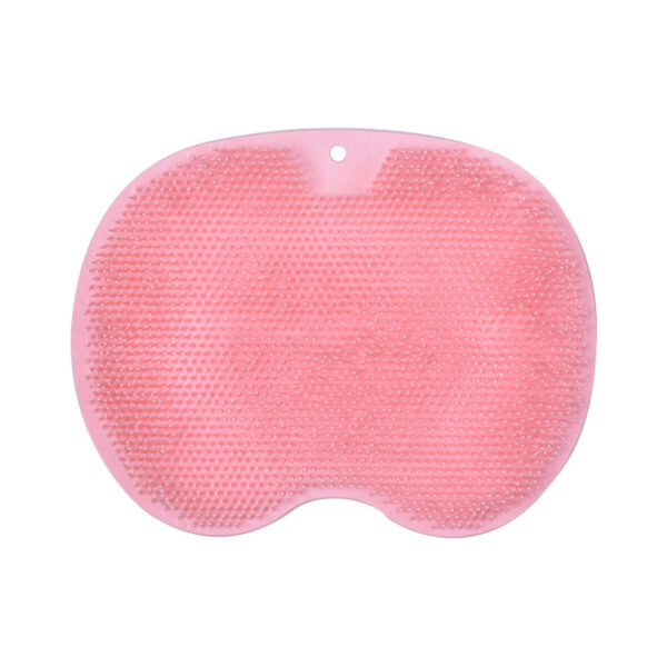 Massage Bath Brush Bathroom Non-slip Bath Mat Back Massage Brush Silicone Suction Cup Foot Rub Pad Body Cleaning Bathing Tool - Image 6