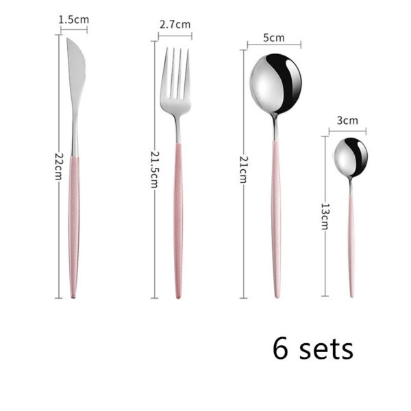 tableware stainless steel spoon set - Image 9