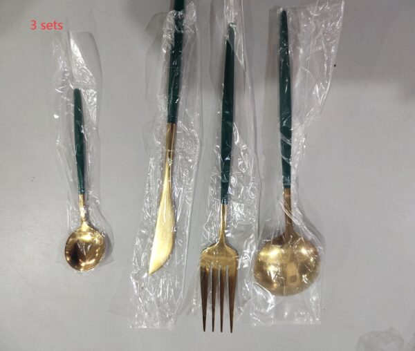 tableware stainless steel spoon set - Image 2