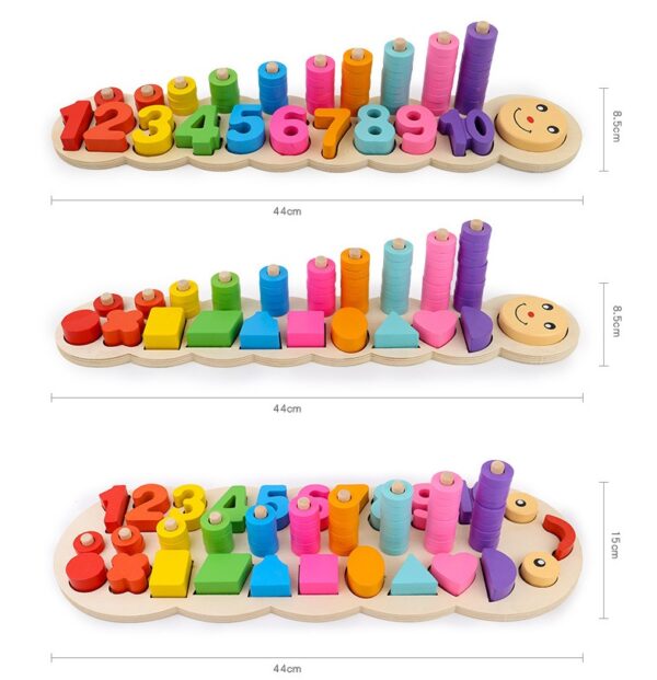 Early Childhood Education Wooden Logarithmic Board - Image 4