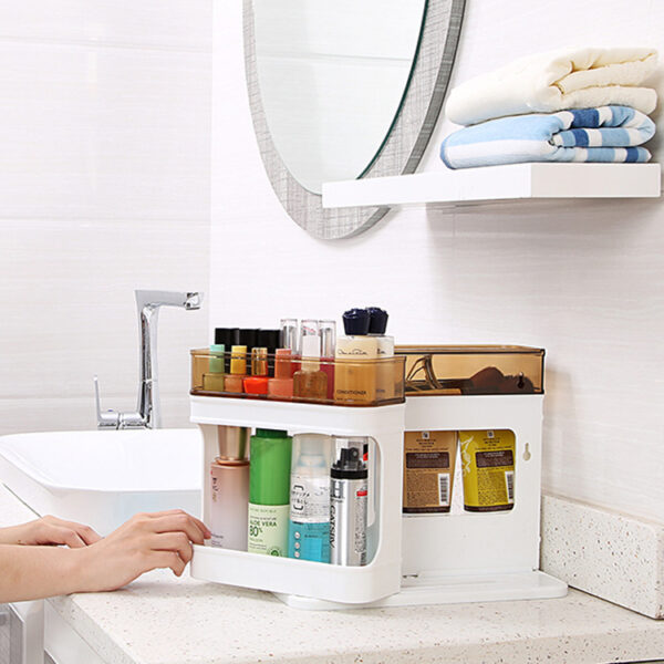 Kitchen Bathroom Storage Plastic Box - Image 4