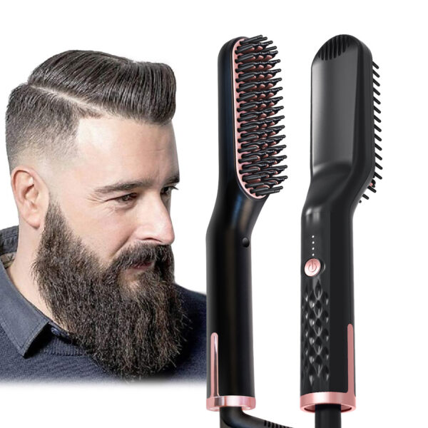 Men's multi-function straight hair comb - Image 3