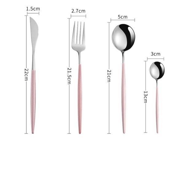 tableware stainless steel spoon set - Image 4