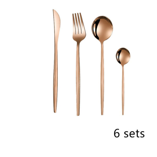 tableware stainless steel spoon set - Image 8