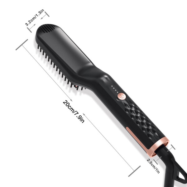 Men's multi-function straight hair comb - Image 4