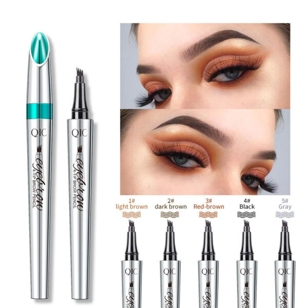 Wholesale Four-fork Head Eyebrow Pencil - Image 9