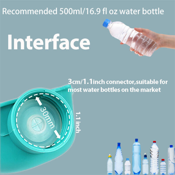 Portable Dog Drinking Bowl Outdoor Water Feeding Pet Outside Water Cup Dog Kettle For Small Breeds Dogs Pets Products - Image 8